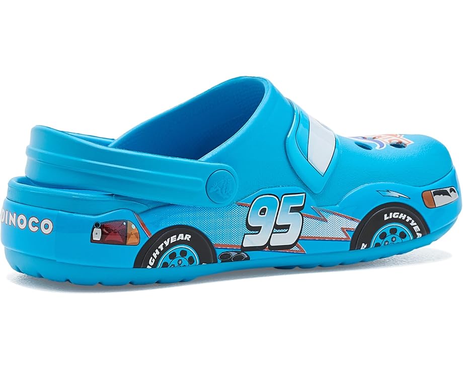 Crocs Crocband Cars Молния Маккуин светящиеся клоги для малышей