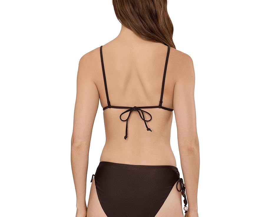 Купальник Seafolly Palermo Slide Tri с бусинами на бретелях