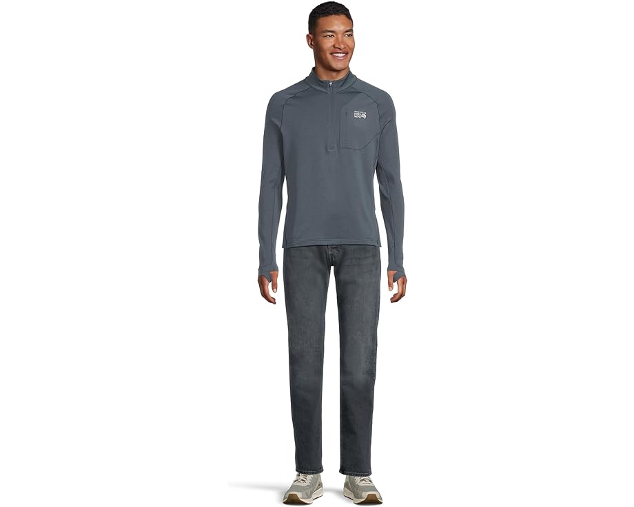 Кофта Mountain Hardwear Up First Tech Fleece с молнией на четверть