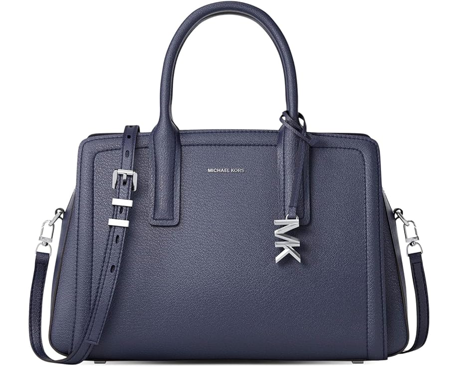 Сумка-сатчел MICHAEL Michael Kors Laila Medium из тисненой козьей кожи
