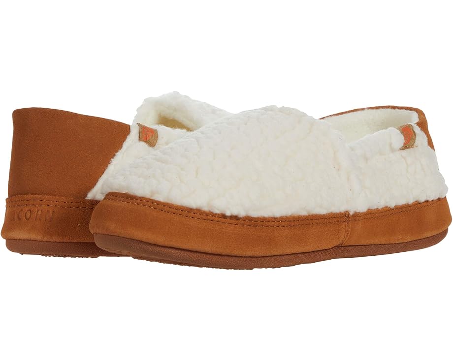Домашние тапочки Acorn Collapsible Heel Moc II Buff Popcorn