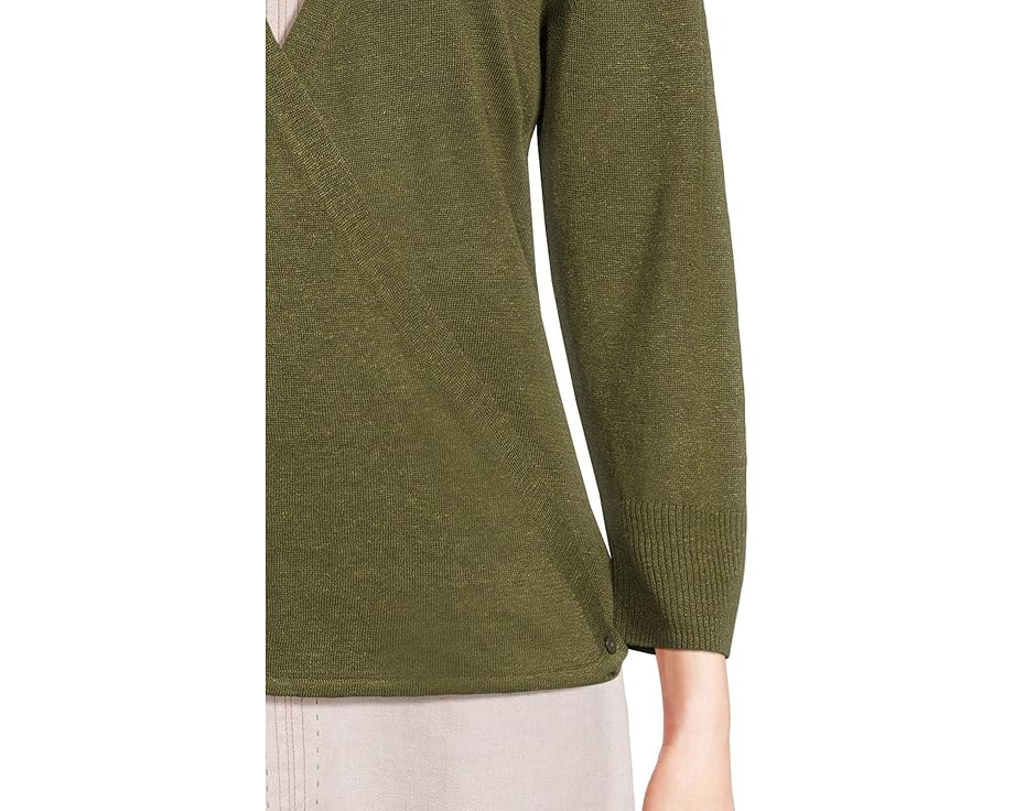 Кардиган Tommy Bahama Addison из льна и вискозы с открытой полочкой