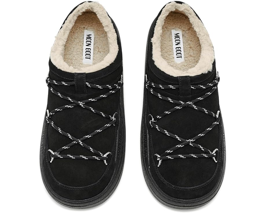 Слипоны Park Slipper с перекрестными шнурками MOON BOOT