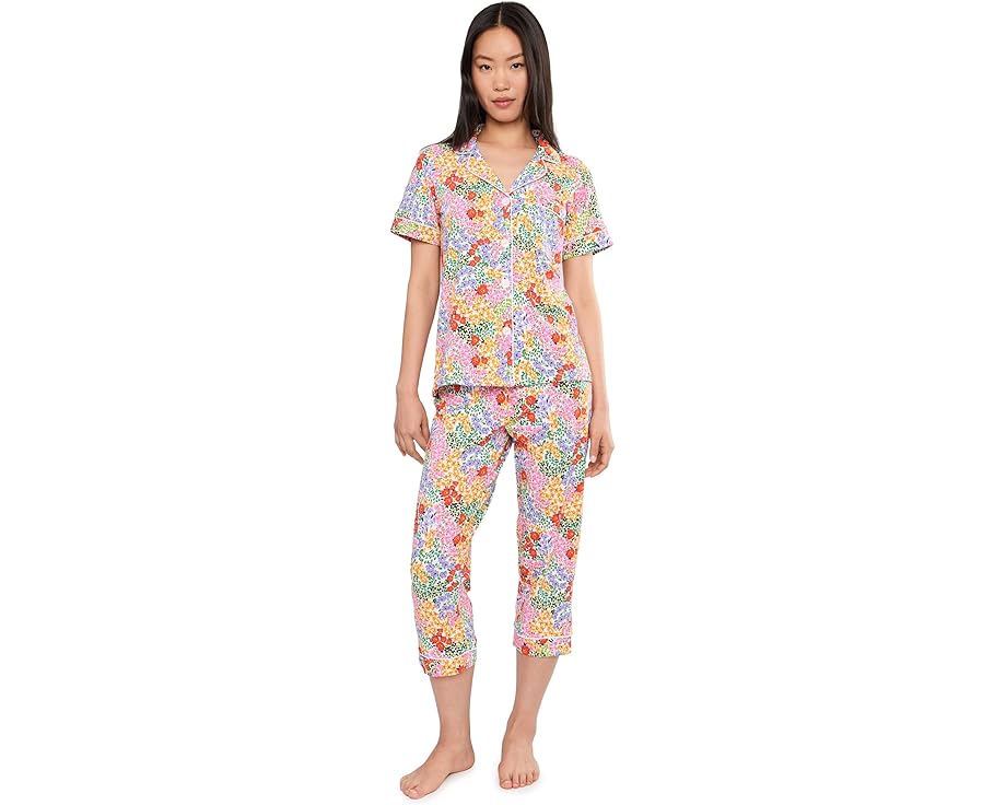 Пижамный набор Petite из хлопкового трикотажа с коротким рукавом Bedhead PJs