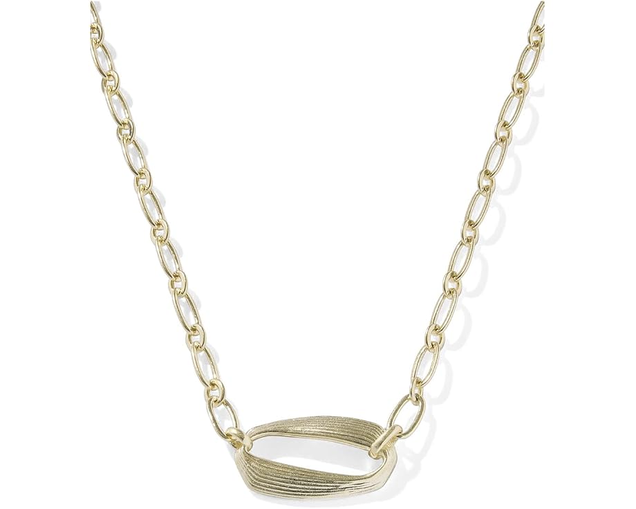 Кулон Kendra Scott Kira Short Pendant Necklace с подвеской овальной формы