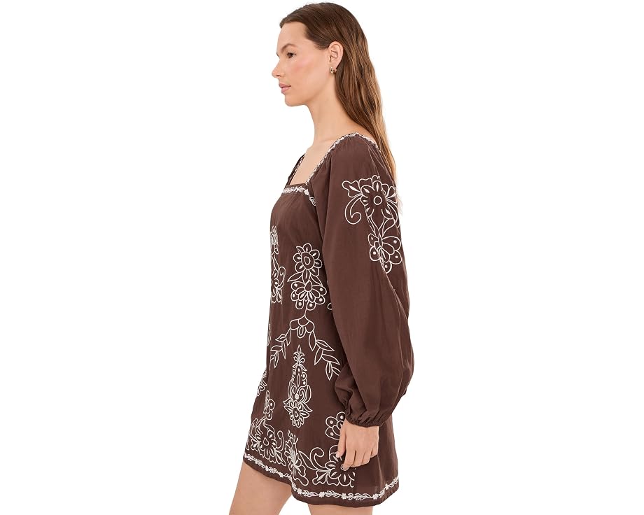 Adrianna Papell Embroidered Dress платье с вышивкой для мероприятий