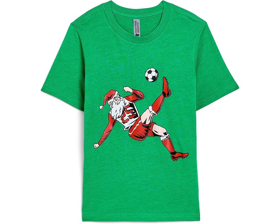 ChalkTalk SPORTS футболка Soccer Santa с коротким рукавом