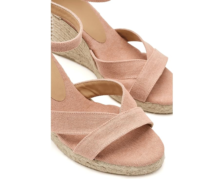 Босоножки CASTANER Bruna Wedge на танкетке из органического хлопка