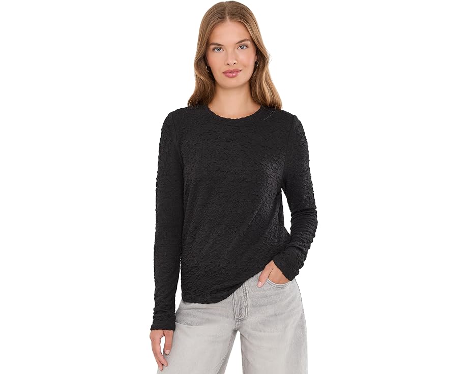 Блуза NIC+ZOE Petite Crinkle Knit Textured с фактурным трикотажем