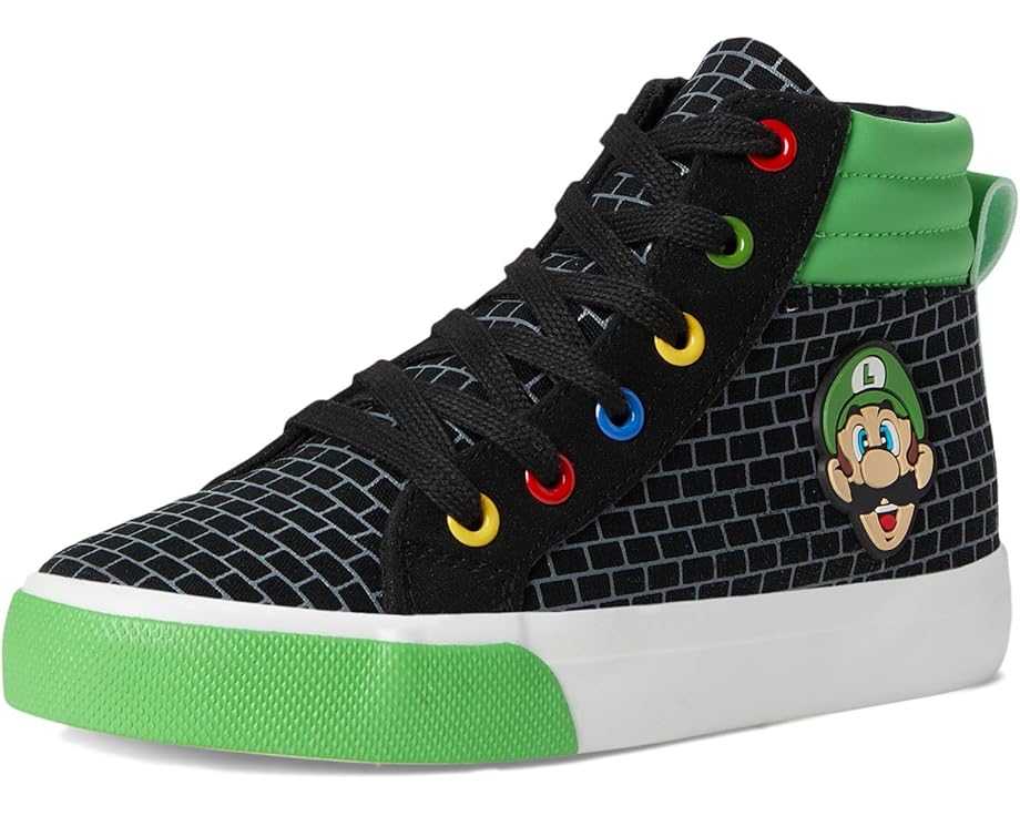 Кроссовки Ground Up Super Mario High Top для детей с принтом