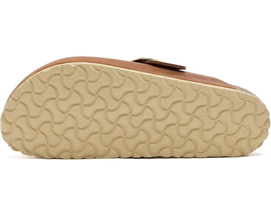 Клоги Birkenstock Boston Big Buckle из гладкой кожи с анатомической стелькой