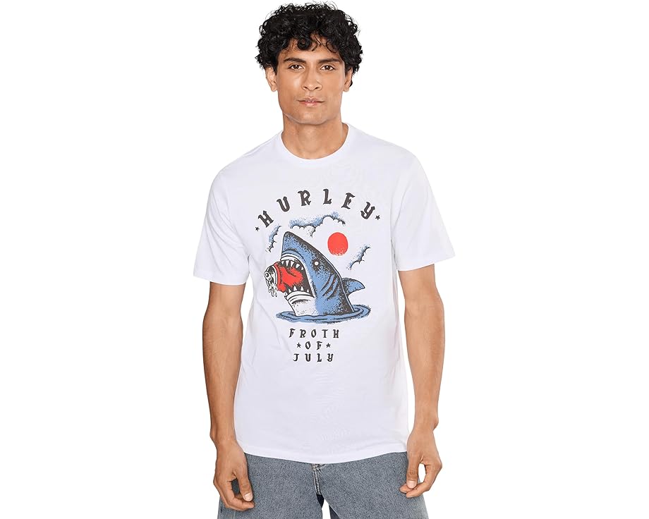 Футболка Hurley Froth Of July с коротким рукавом