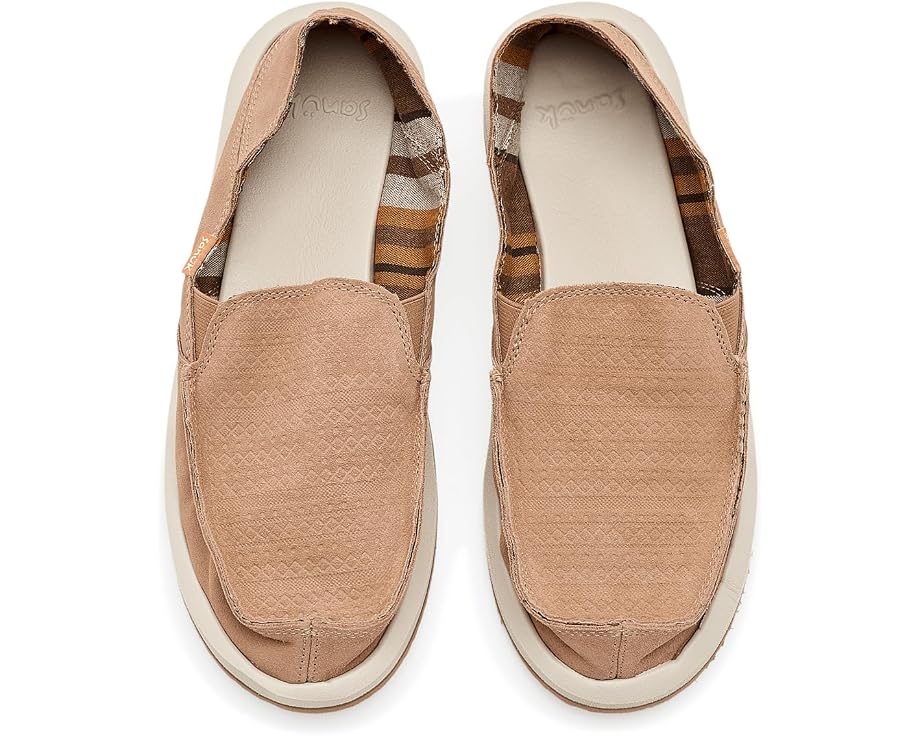 Кроссовки Sanuk Donna Novelty Leather с тиснением