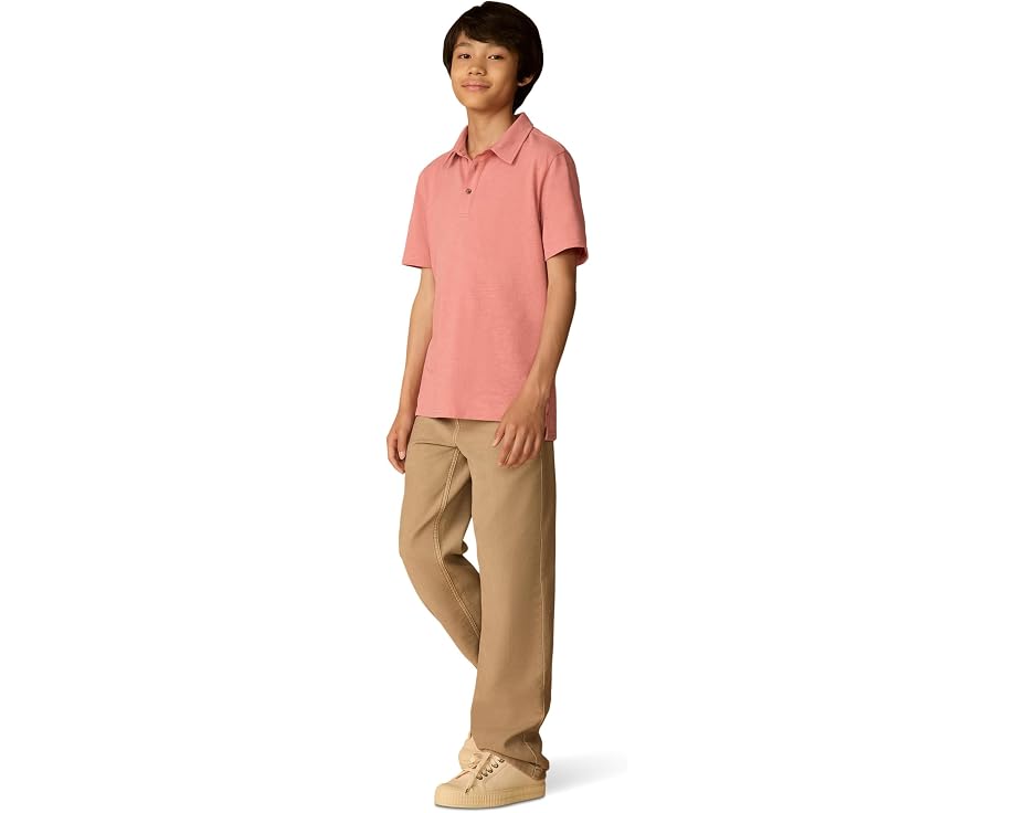 Поло Faherty kids Sunwashed T-shirt Polo для мальчиков