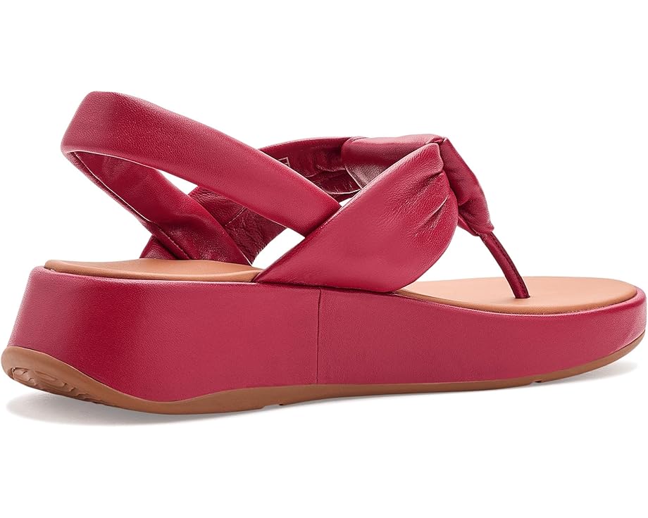 Сандалии FitFlop F Mode Knot с узлом из мягкой кожи и задним ремешком