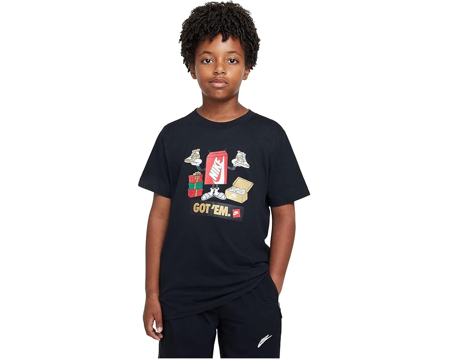 Футболка Nike Sportswear для детей из 100% хлопка