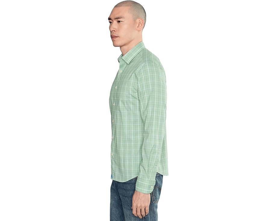 Рубашка UNTUCKit Claremont из хлопка с длинным рукавом