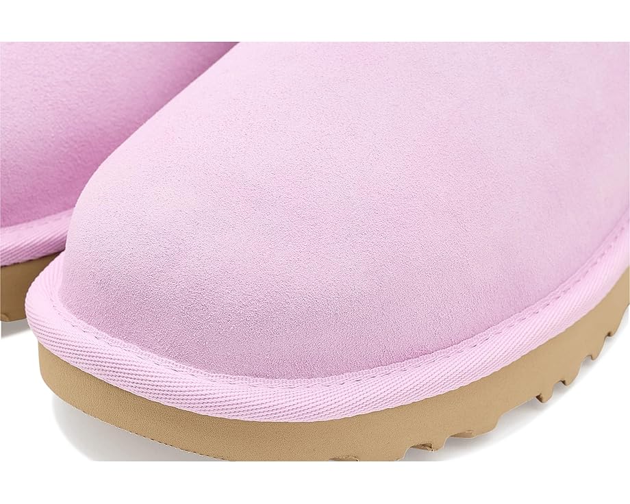 Угги UGG Classic Micro из натуральной замши с подкладкой из овчины и подошвой из сахарного тростника