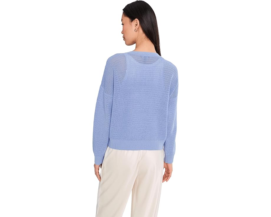Свитер Eileen Fisher Petite с круглым вырезом из перуанской хлопковой смеси