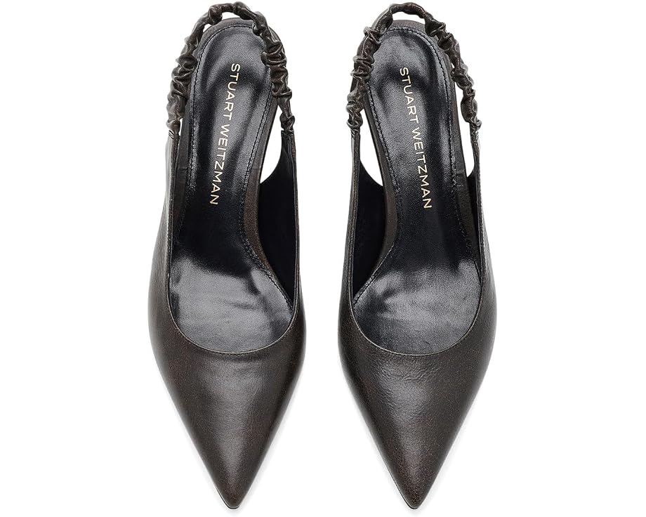 Босоножки Stuart Weitzman Stuart Ruche Slingbacks на каблуке