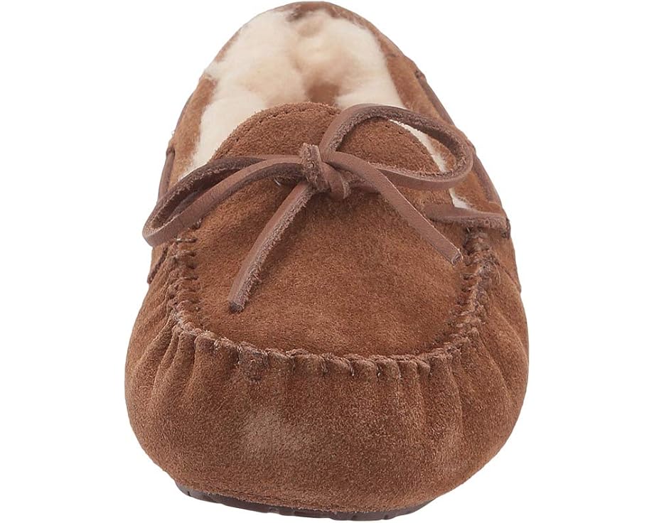 Детские угги-мокасины UGG Kids Dakota с гибкой резиновой подошвой