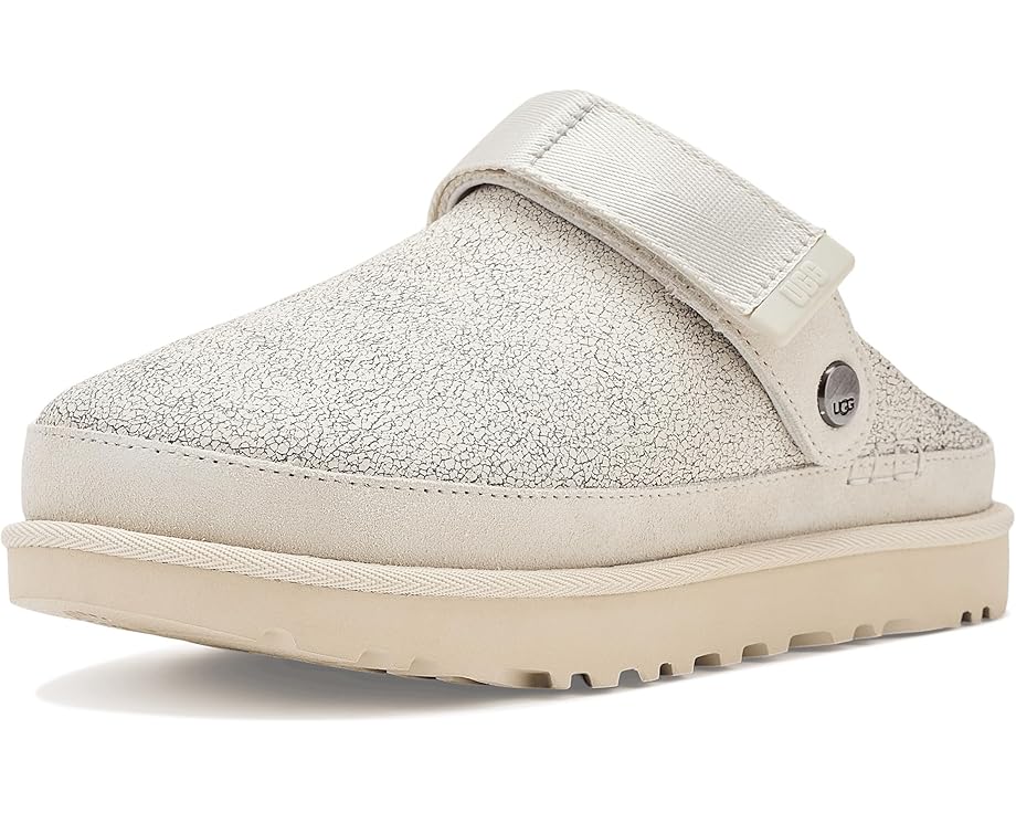 Клоги UGG Goldenstar Crackle с эффектом кракелюра и поворотной лямкой