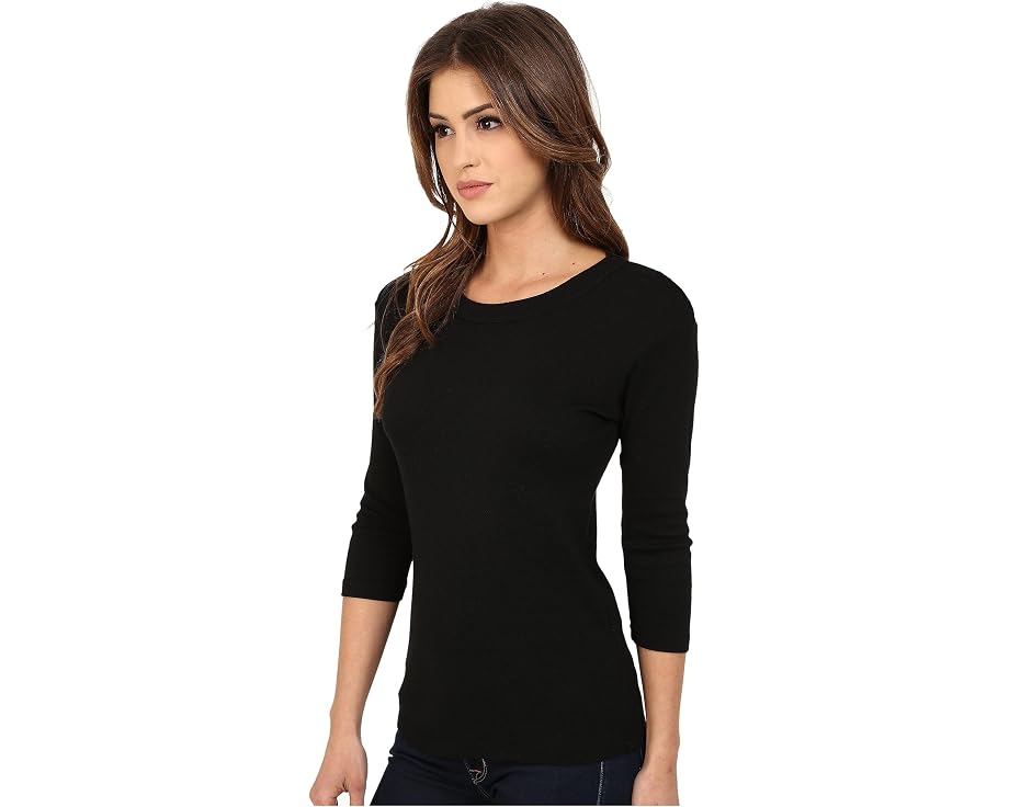 Shine Dora 3/4 Sleeve Crew Neck Shirt