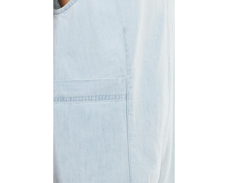 Комбинезон Free Fall Denim из легкого денима с V-образной спинкой и регулируемыми завязками
