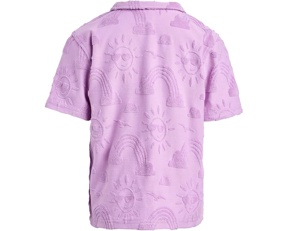Appaman Kids Resort Shirt с короткими рукавами и воротником на пуговицах для мальчиков и девочек