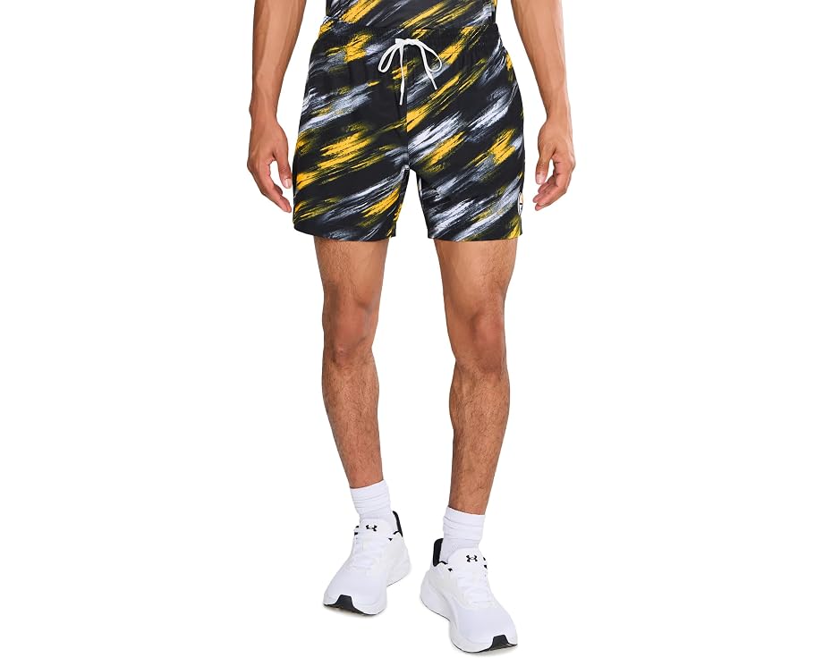 The Color Blitz Steelers 5.5" (Classic Lined Swim Trunks)