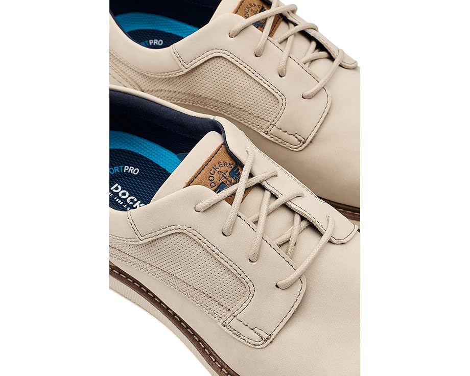 Dockers мужские туфли Halstead из черной экокожи
