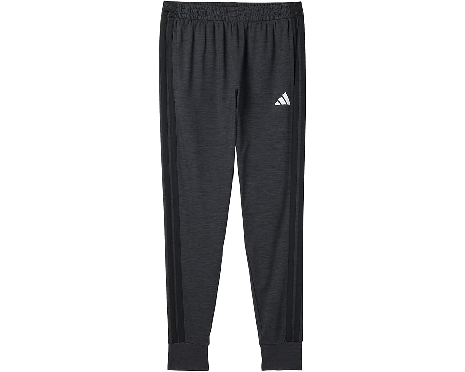Детские джоггеры adidas Kids 3-Stripe Melange с резинками на щиколотках