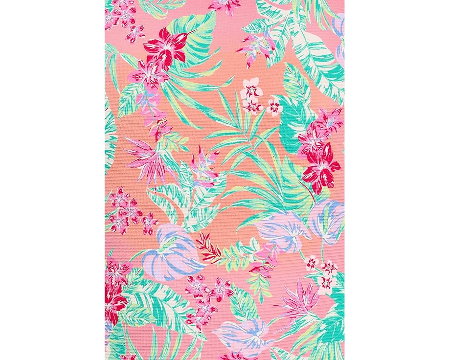 Детский цельнокройный купальник Roxy Kids Coastal Breeze с цветочным принтом