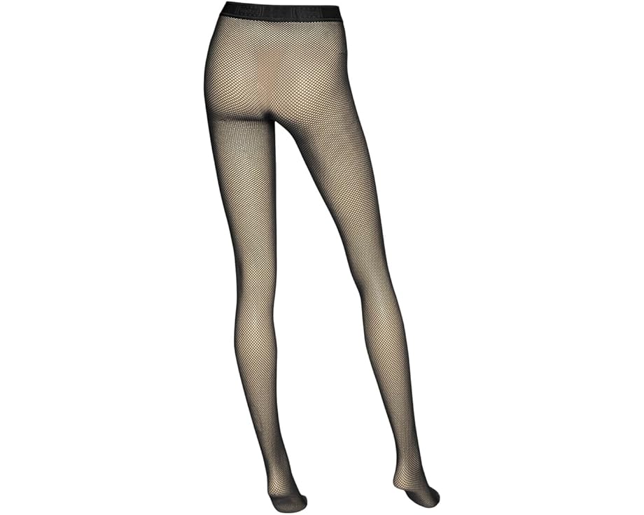 Колготки Wolford Twenties из переработанного нейлона EcoNyl с микро-сеткой