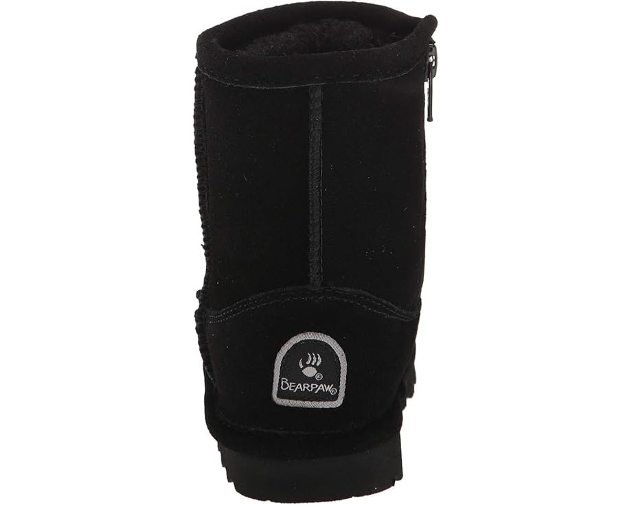 Ботинки Bearpaw Kids Elle Zipper с боковой молнией и мягкой шерстяной подкладкой