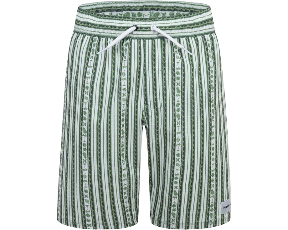 Hurley Kids плавки Mini Vacay Stripe с эластичным поясом и сетчатой подкладкой