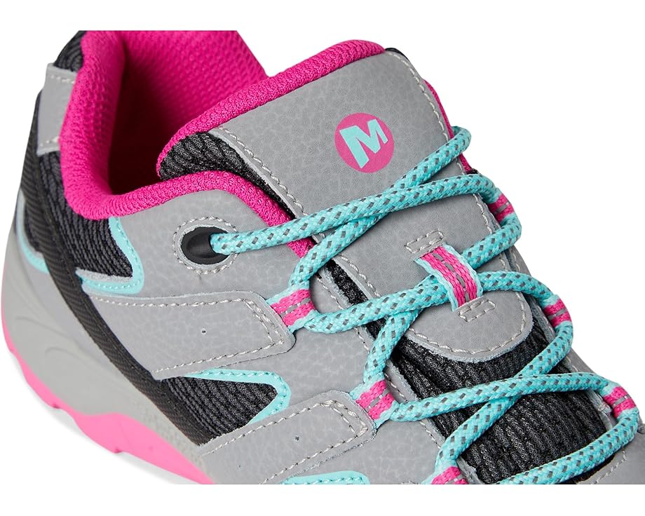 Детские треккинговые ботинки Merrell Kids Moab KDZ WP из кожи с мембраной