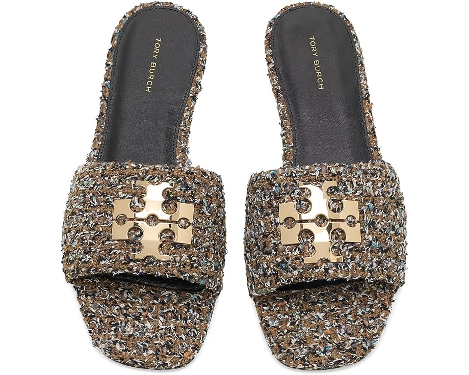 Tory Burch слайды Charlie на плоской подошве с ремешком