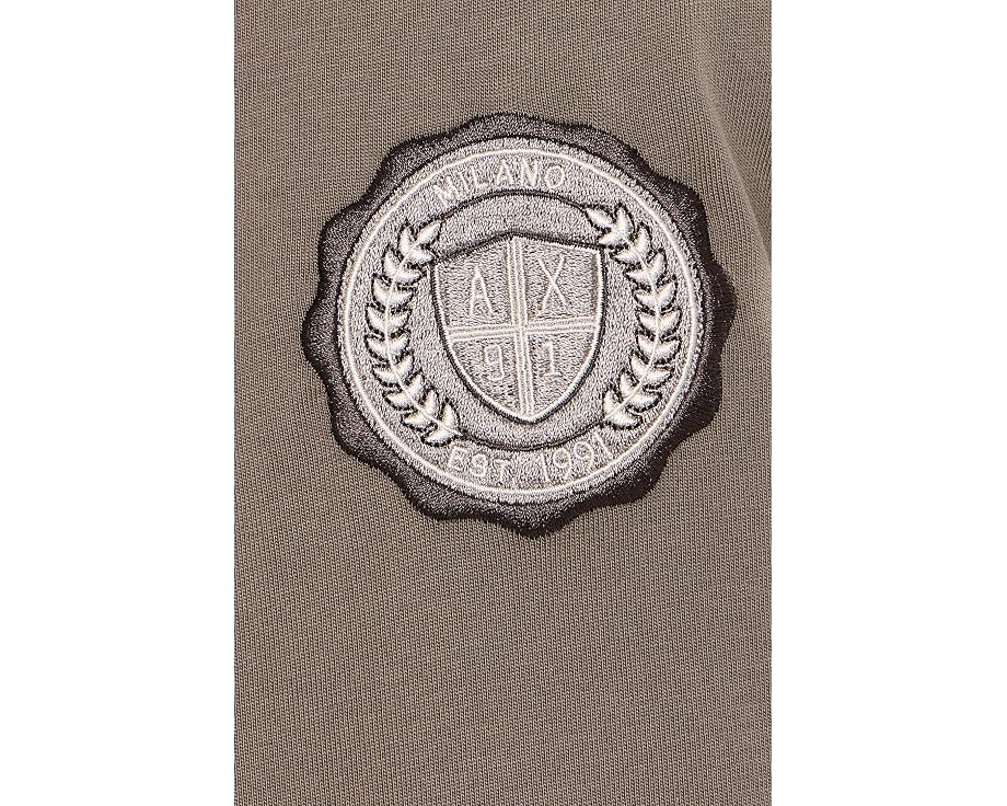 Armani Exchange Collegiate футболка с логотипом