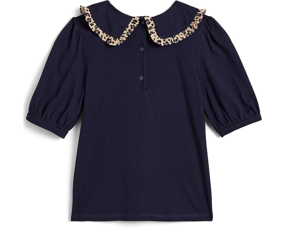 Animal Print Collar Top (Toddler/Little Kid/Big Kid)