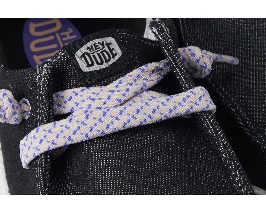 Детские слипоны Hey Dude Kids Wendy Funk Friendship Lace с эластичными шнурками