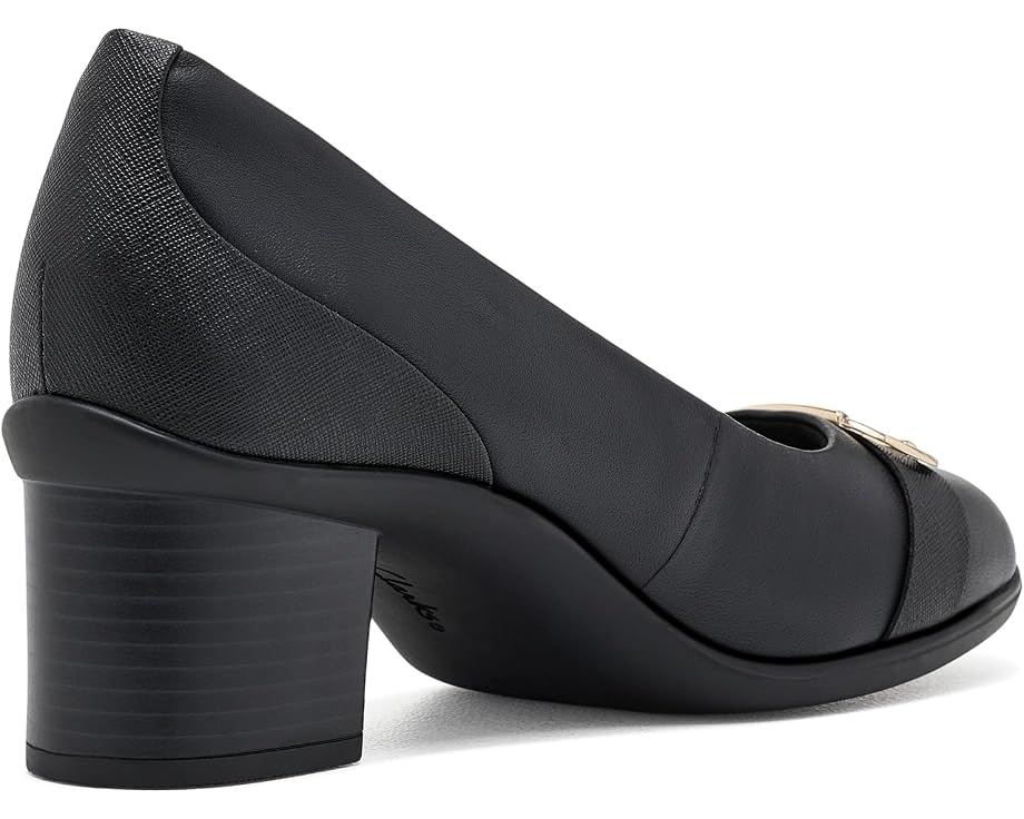 Туфли Clarks Shaya Lux на устойчивом каблуке с отделкой под уздечку