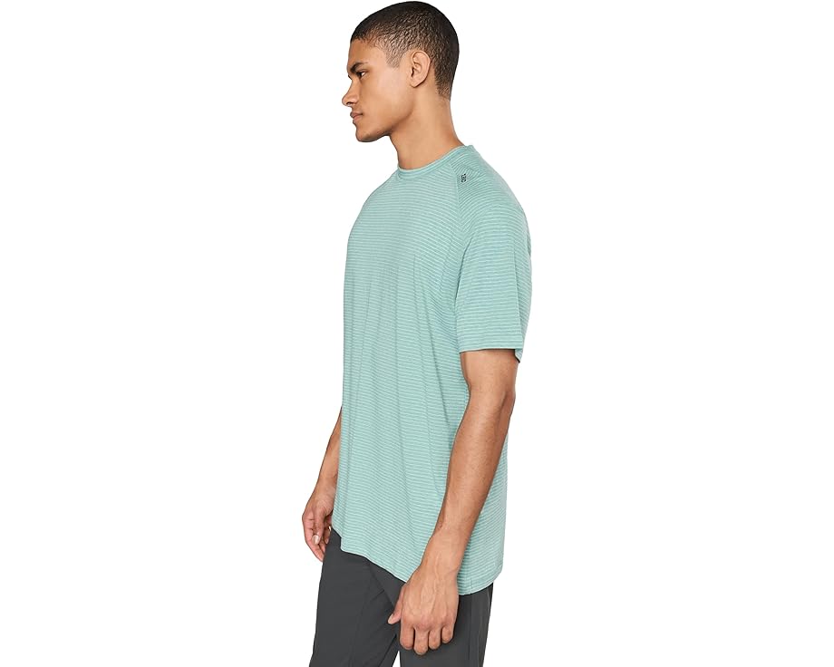 Футболка tasc Performance Carrollton Tee с мини-полосками и защитой UPF 50+
