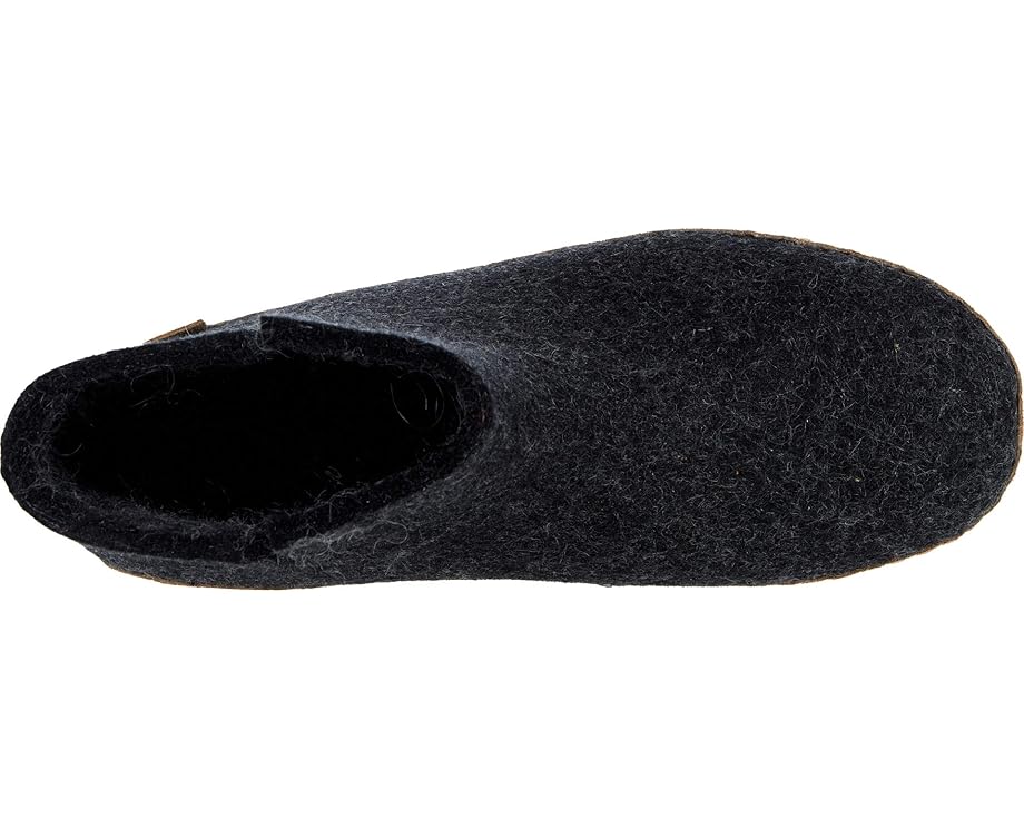 Войлочные сапоги Glerups Wool Boot с кожаной подошвой для тепла и комфорта