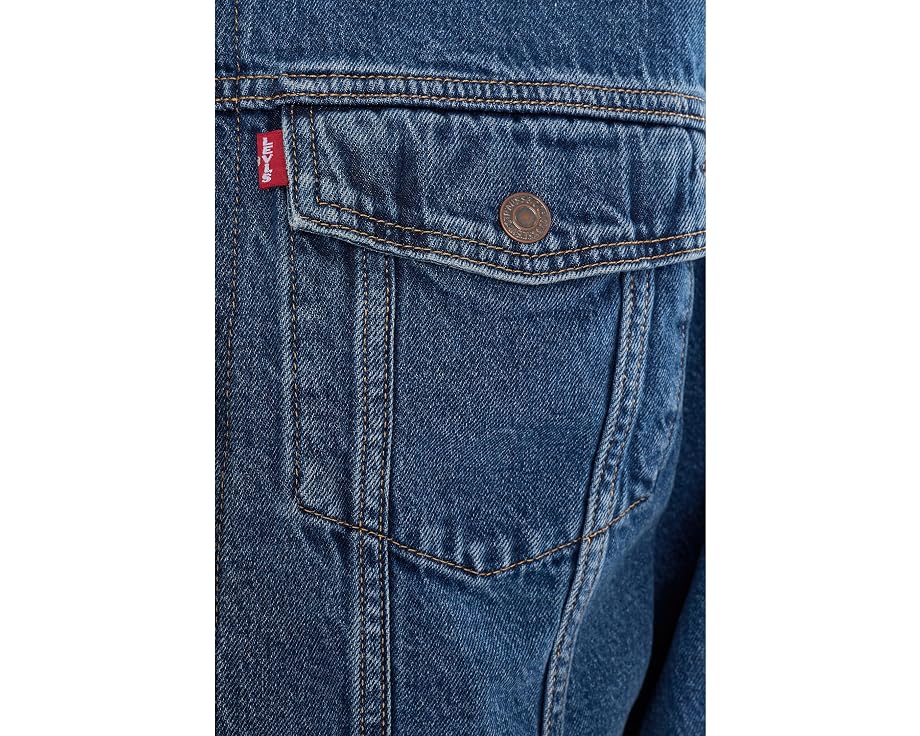 Levi's® Джинсовая куртка Collarless Crop Sherpa Trucker