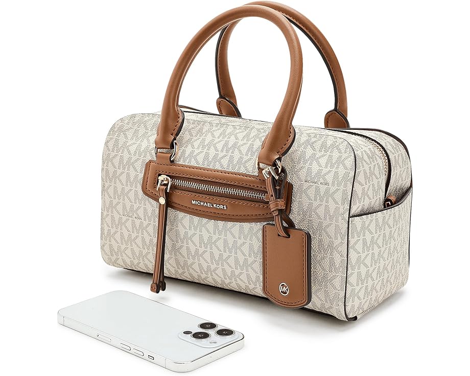 Сумка MICHAEL Michael Kors Jet Set Travel Extra Small Duffle через плечо с принтом лого