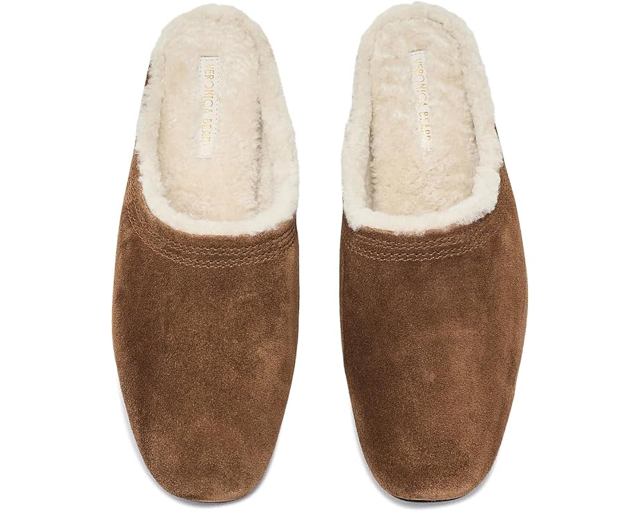 Мюли Veronica Beard Narcisa Shearling из замши с овчиной
