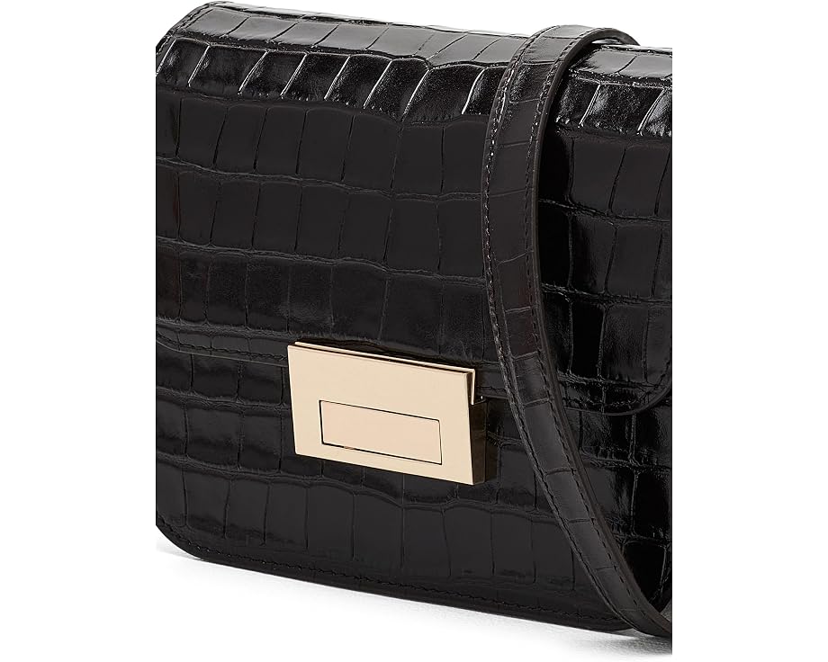 Desi Leather Flap Crossbody