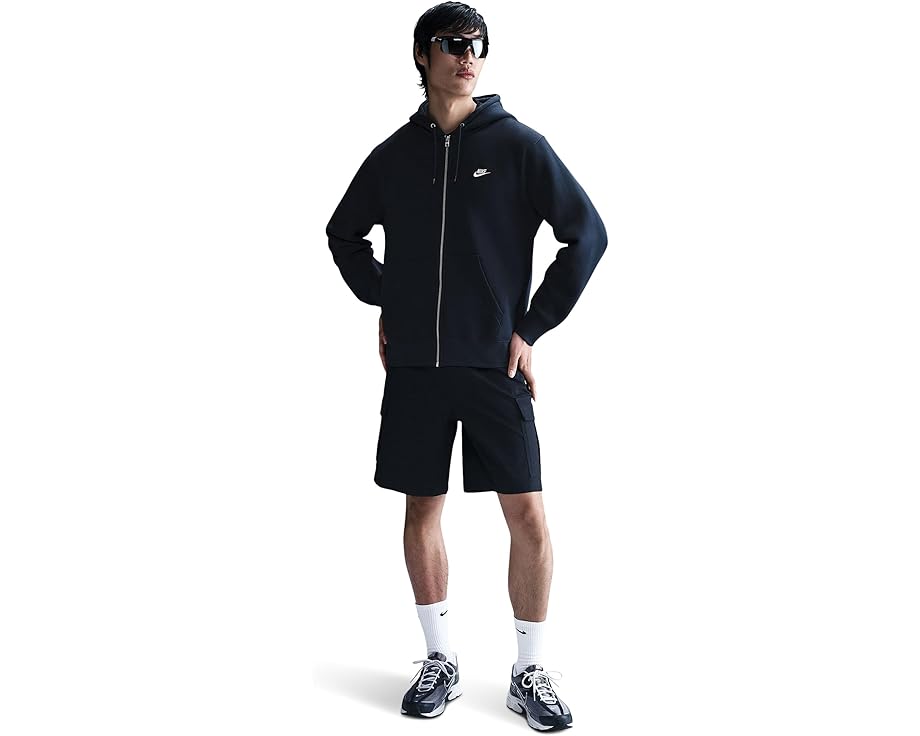 Nike Club худи с молнией из флиса