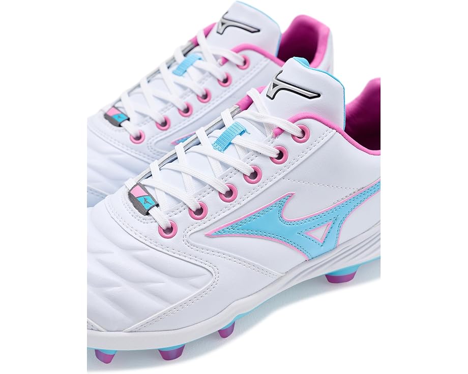 Mizuno бутсы Pro Select Fastpitch TPU белые для софтбола